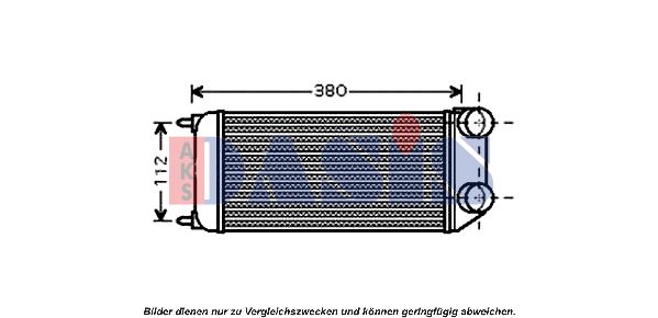AKS DASIS Kompressoriõhu radiaator 167005N